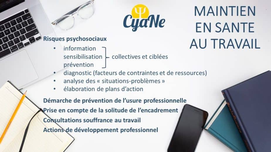 offre prestations entreprises 3 maintien en santé au travail prévention diagnostic RPS risques psychosociaux